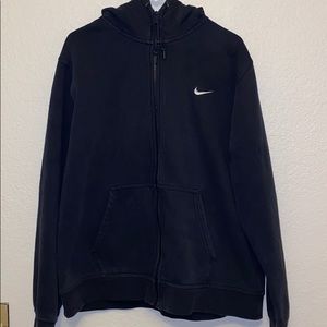 Nike Sportswear Navy Blue Zip Up Hoodie